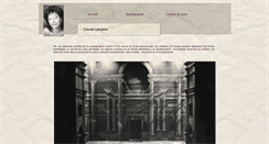 Desktop Screenshot of claudelemaire.com